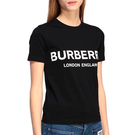 burberry shirt women logo|burberry logo print.